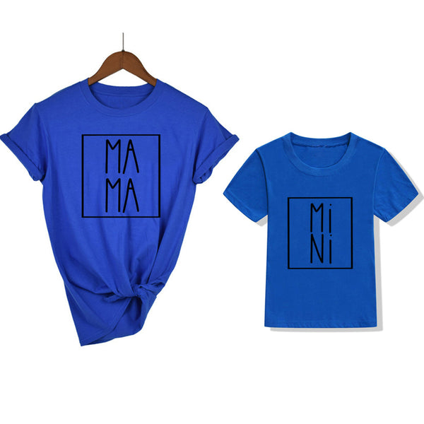 Tee Shirt Mère Fille Mama Mini