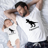 T Shirt Père Fils Dinosaure