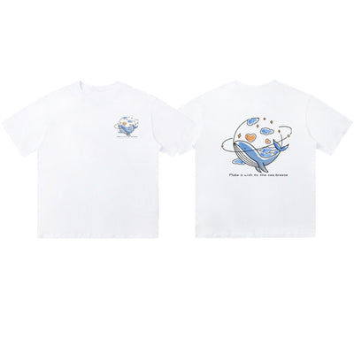 T Shirt Couple Dauphins