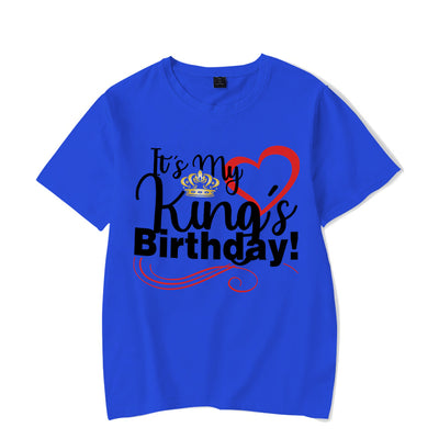 T Shirt Couple King Anniversaire