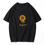 T Shirt Couple Tournesol