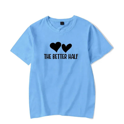 T Shirt Couple Loutre