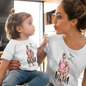 T Shirt Mère Fille Boisson