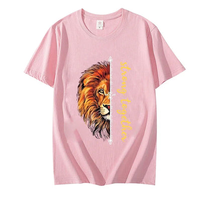 T Shirt Couple Lion
