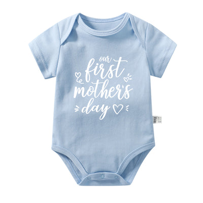 T Shirt Maman Bébé Première Fête des Mères