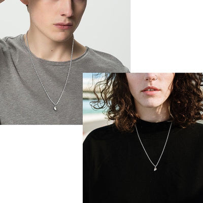 Collier Couple Coeur Partagé