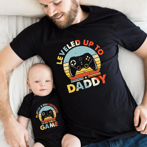 T Shirt Père Fils Joueurs Bébé