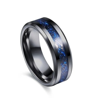 Bague Couple Coeur Noir