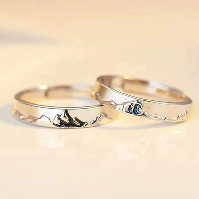 Bague Couple Fuji