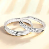 Bague Couple Ornée