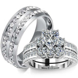 Bague Couple Pierres