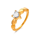 Bague Couple Zirconium