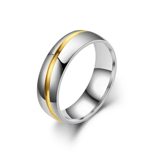 Bague pour Couple Argentée Pierres