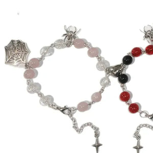 Bracelet Couple Araignées