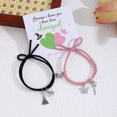 Bracelet Couple Citrouille Princesse