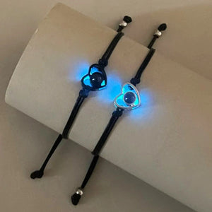 Bracelet Couple Coeur Illuminé