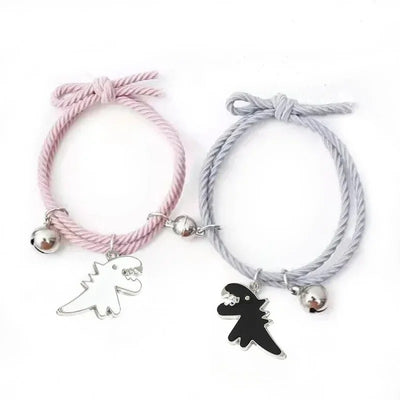 Bracelet Couple Dinosaures