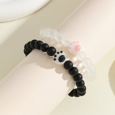 Bracelet Couple Pattes