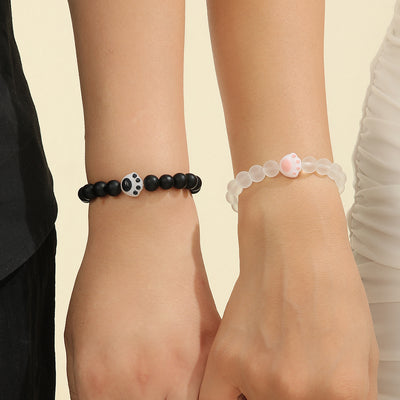 Bracelet Couple Pattes