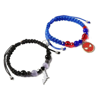 Bracelet Couple Spider Batman