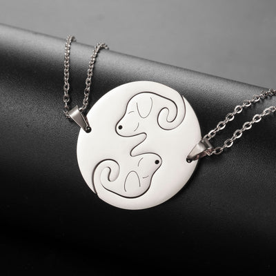 Collier Couple Chien