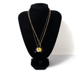 Collier Couple Soleil et Lune