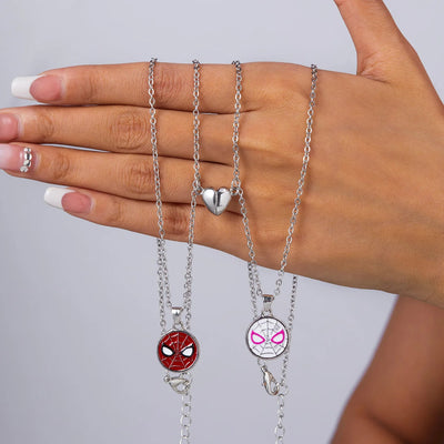 Collier Couple Spiderman