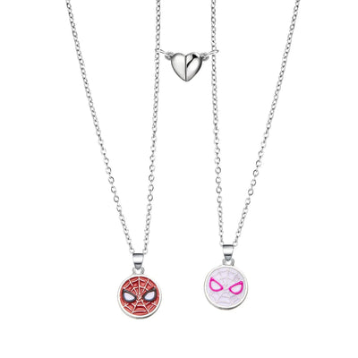 Collier Couple Spiderman