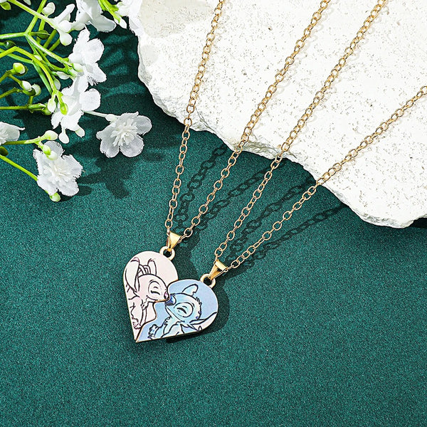 Collier Couple Stitch Angel