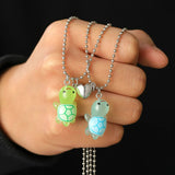 Collier Couple Tortue
