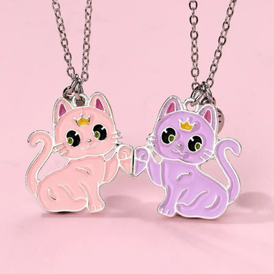 Collier Meilleure Amie Chatons BFF