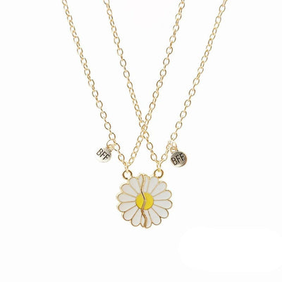 Collier Meilleure Amie Fleur