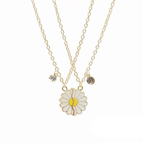 Collier Meilleure Amie Fleur