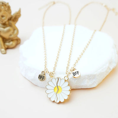 Collier Meilleure Amie Fleur