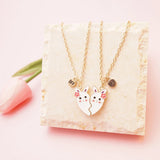 Collier Meilleure Amie Lapins
