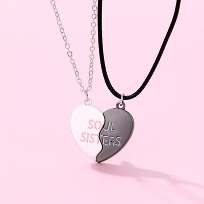 Collier Meilleures Amies Sœurs dans l'Âme