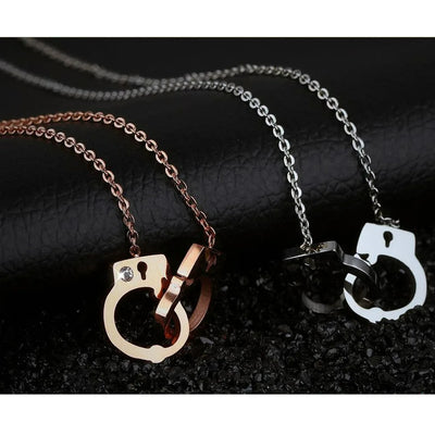 Collier pour Couple Menottes