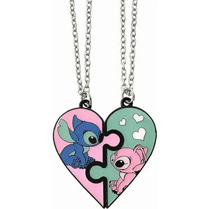 Collier Meilleure Amie Stitch Angel Coeur