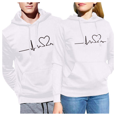 Sweat Couple Battement de Coeur