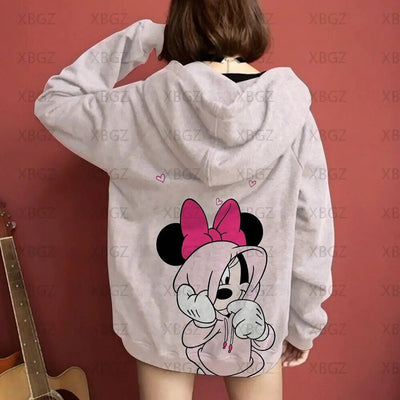 Sweat Couple Mickey Capuche