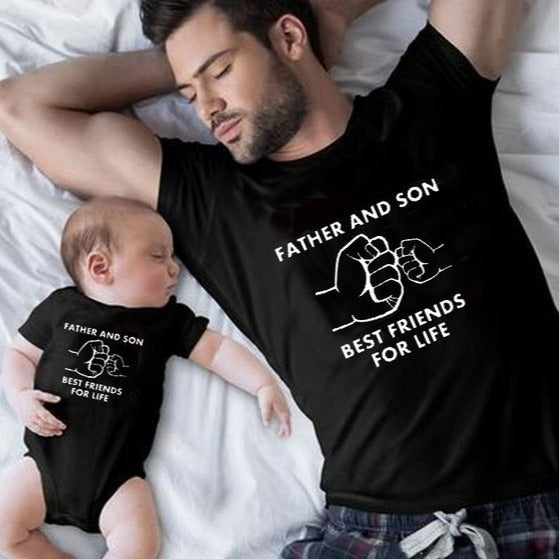 Père et Fils Meilleurs Amis T-Shirt