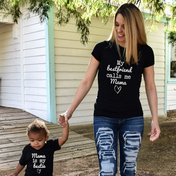 T Shirt Mère Fille Meilleure Amie