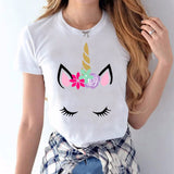 T Shirt Maman Fille Licorne