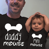 T Shirt Père Fils Mickey Mouse