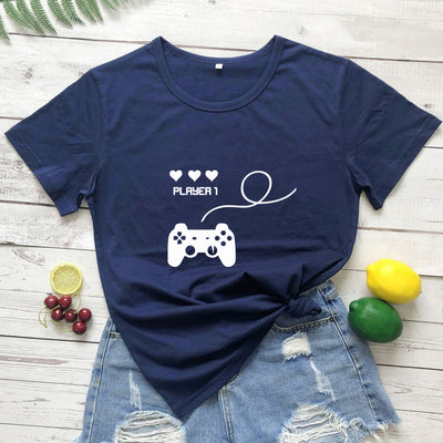 T Shirt Couple Jeux
