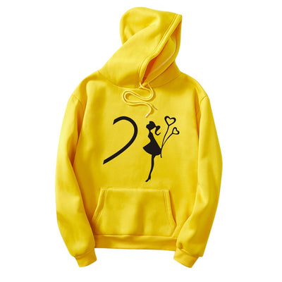 Sweat Couple Coeur Partagé