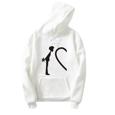Sweat Couple Coeur Partagé