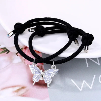 Bracelet Papillons pour Couple