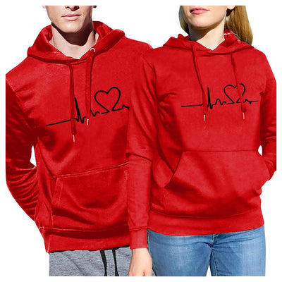 Sweat Couple Battement de Coeur