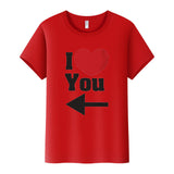 T-Shirt Couple I Love You